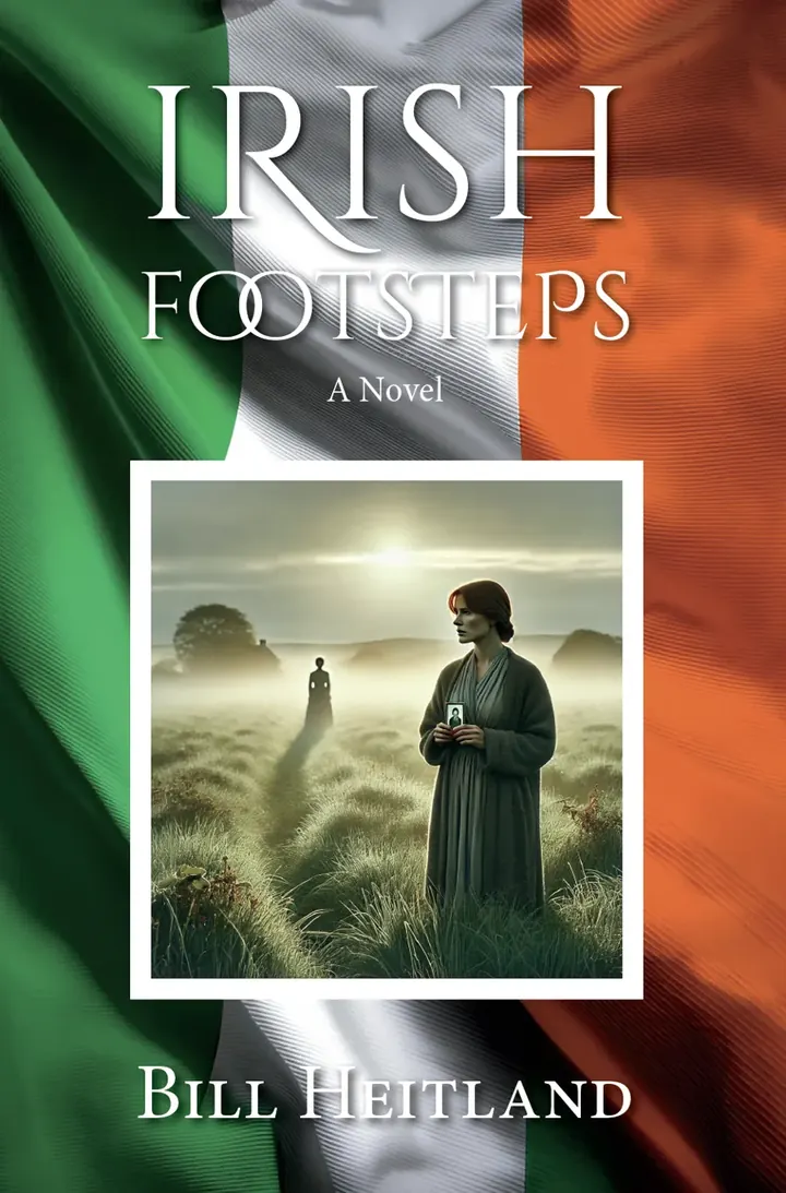 Cover of Irish Footsteps by Bill Heitland